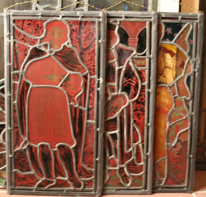 antique stained glass