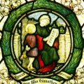 hand painted glass