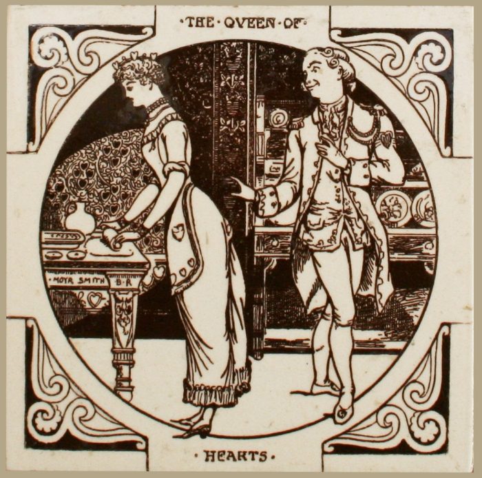 Queen of Hearts - John Moyr Smith tiles