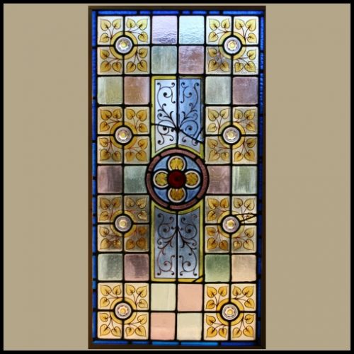 stained glass window