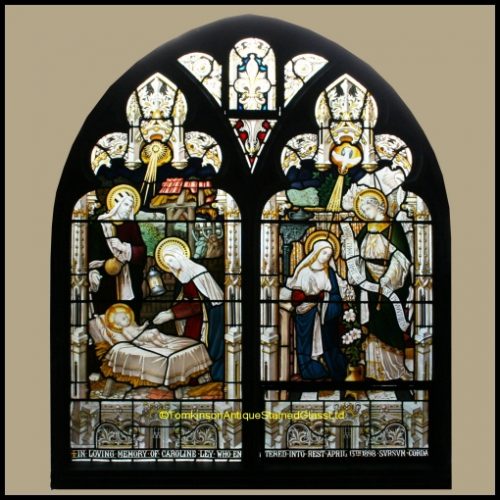 Church stained glass window