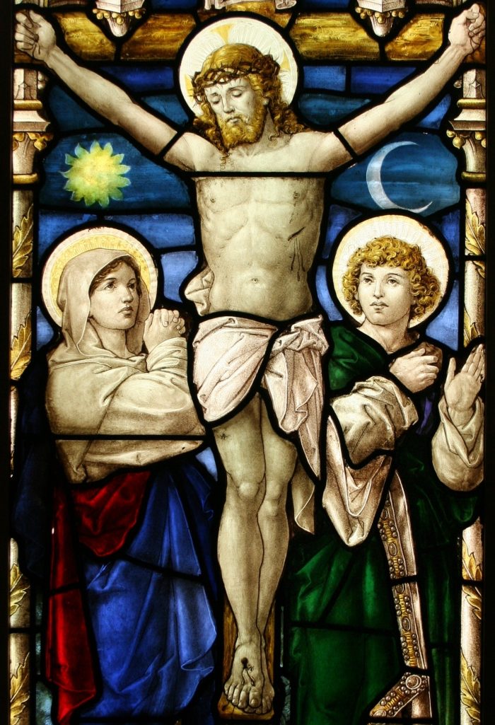 Antique stained glass