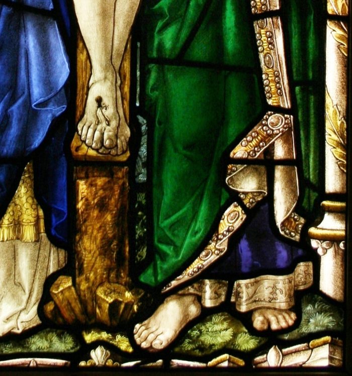 Leaded stained glass