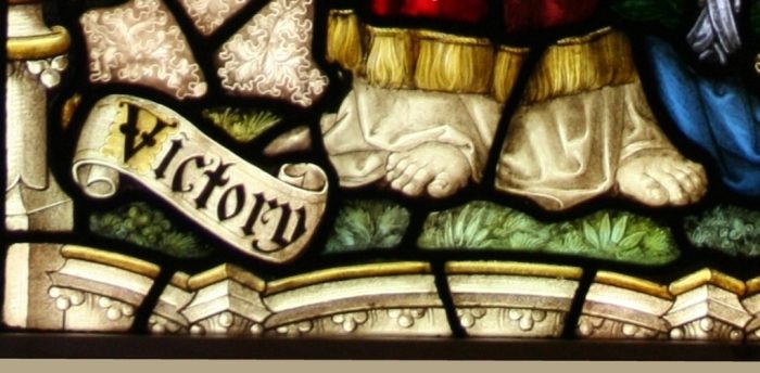 Antique stained glass