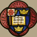 Armorial stained glass