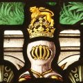 Armorial stained glass