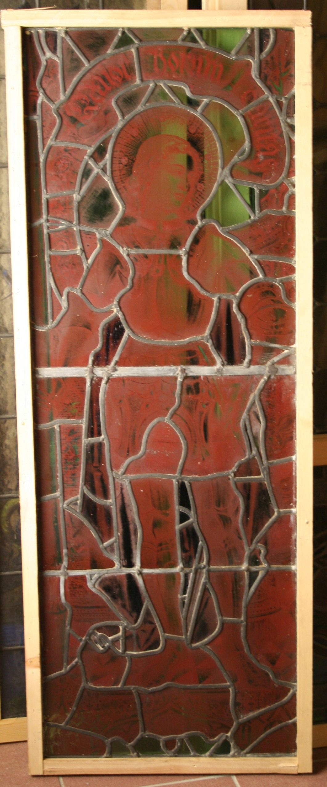 Leaded stained glass