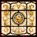 Hand painted stained glass