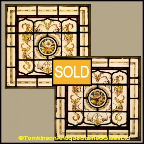 Victorian Stained Glass Window