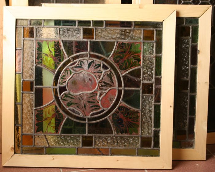 Leaded stained glass