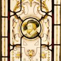 Antique stained glass windows