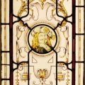 Antique stained glass windows