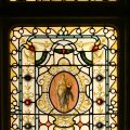 Fortuna stained glass window