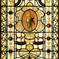 Hand painted stained glass