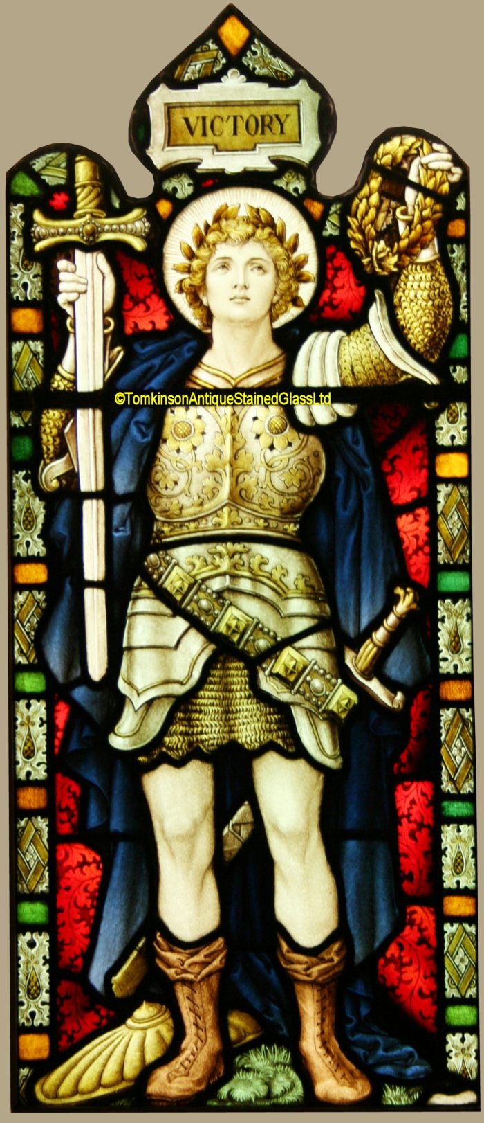 Victory Stained Glass Window