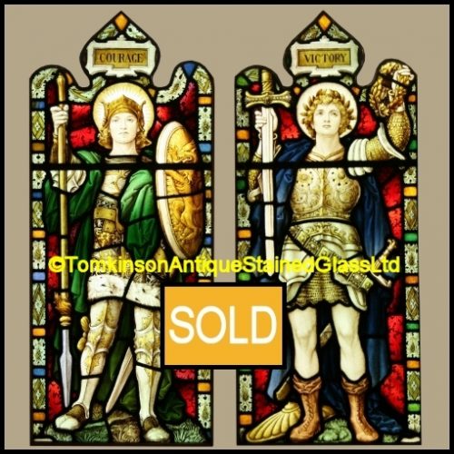 Antique Church Stained Glass