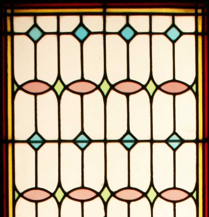 Ref: Fre266 - Antique French Stained Glass Windows - 3 French Château Panels - Image 6