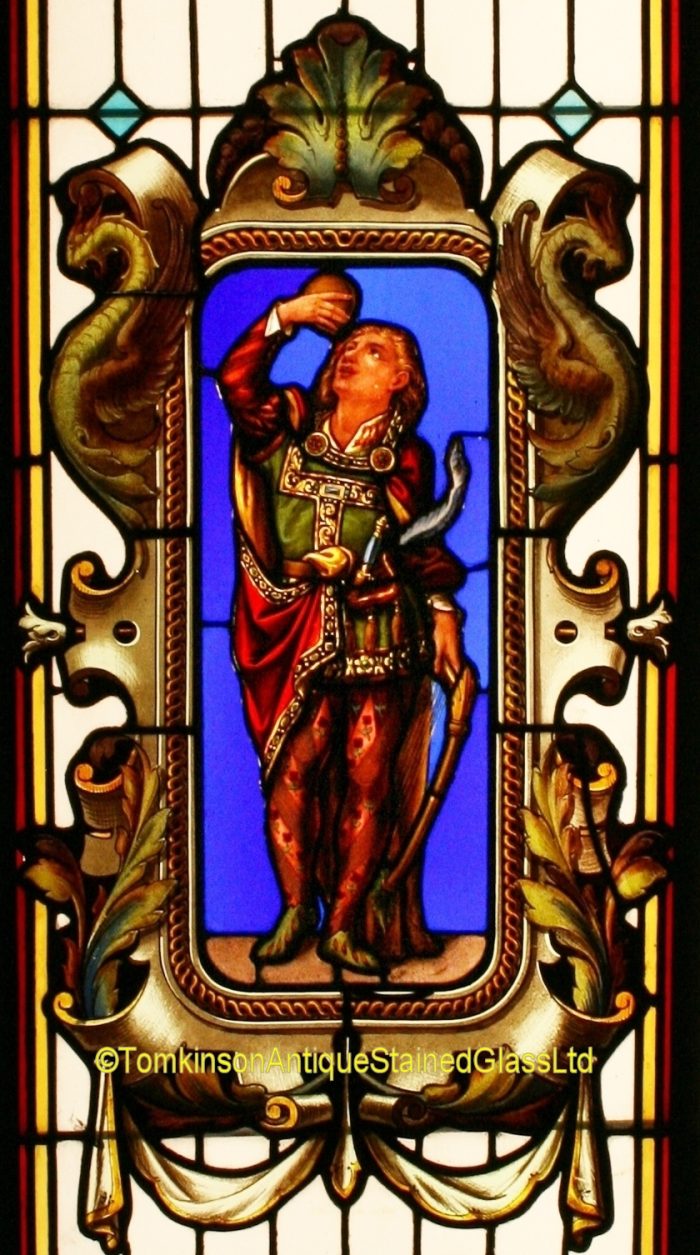 Hand Painted Stained Glass