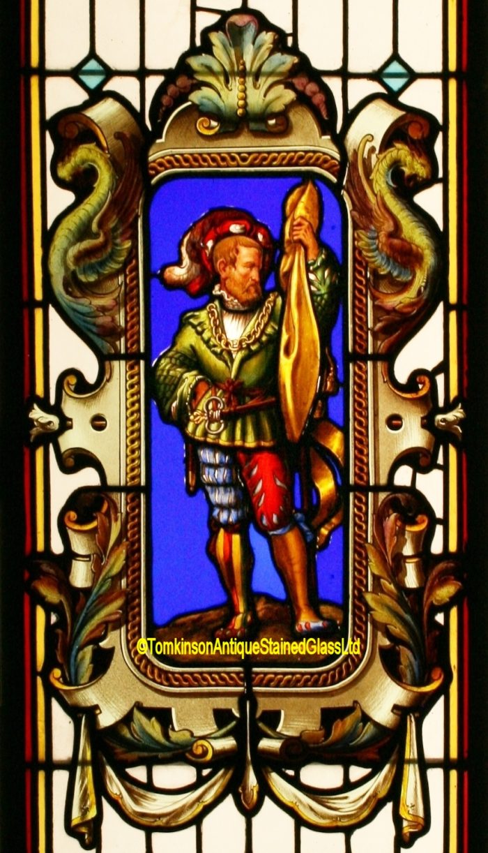 Hand Painted Stained Glass