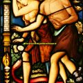 Antique Stained Glass Window