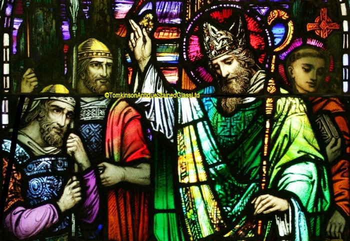 St Patrick Stained Glass