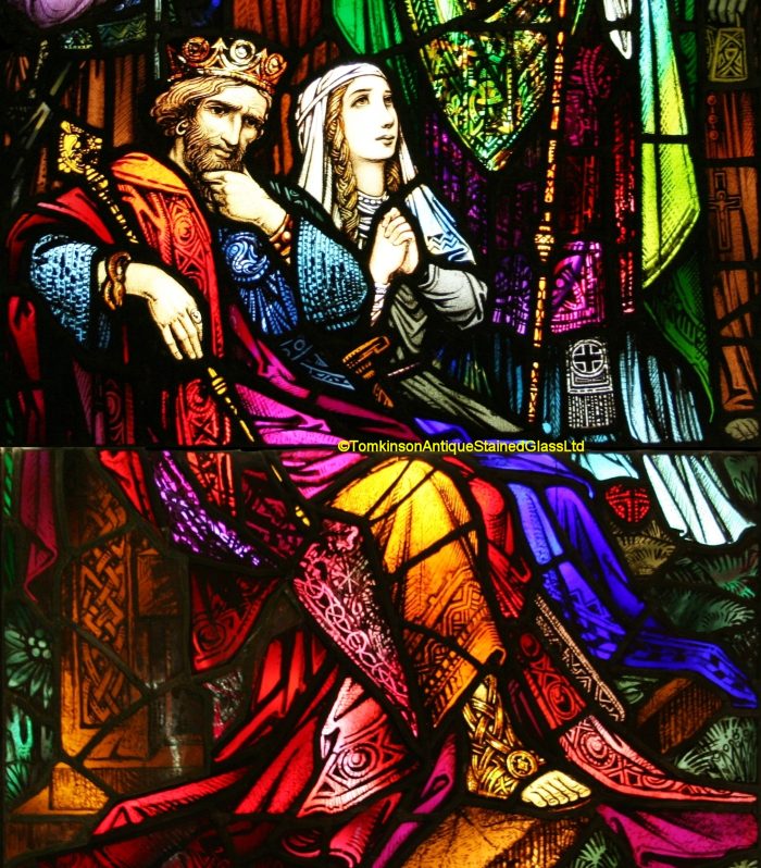 King Loegaire, Queen Angias