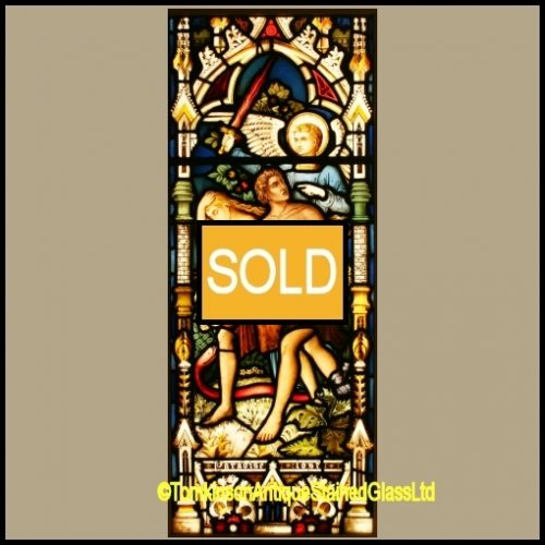 Antique Stained Glass Window