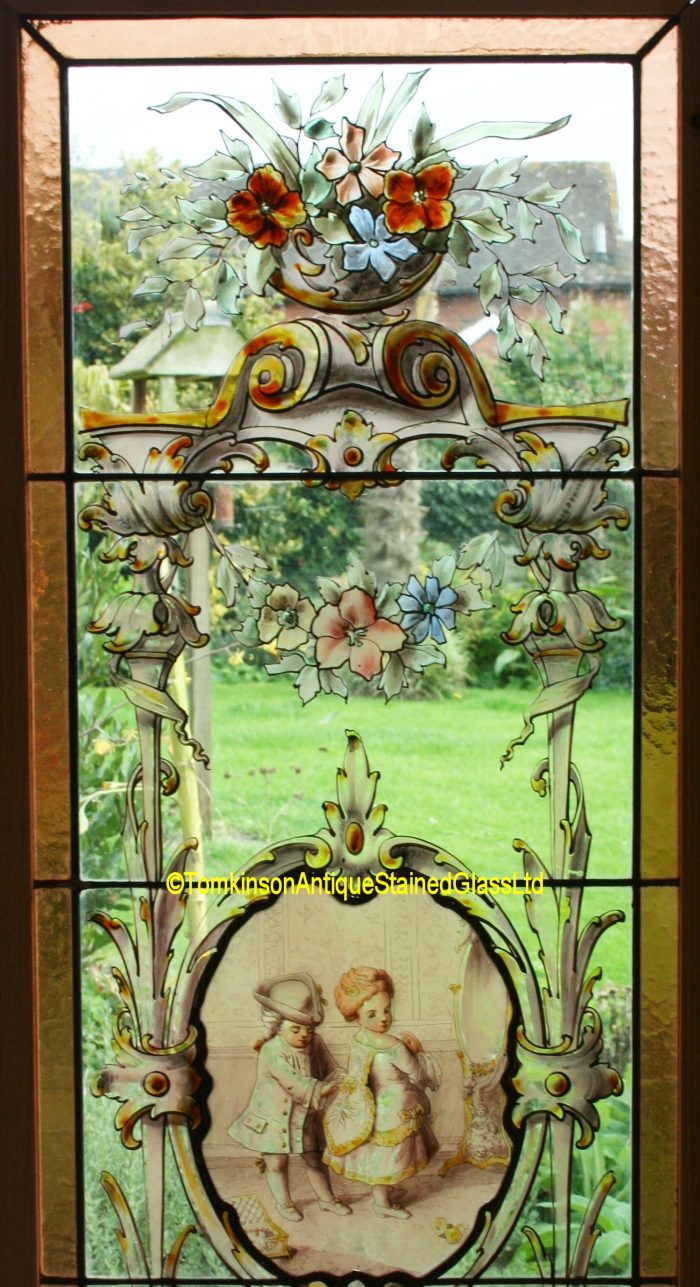 Ref: Fre267 - Antique French Stained Glass Window - - Image 6