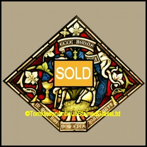 Antique Stained Glass Window