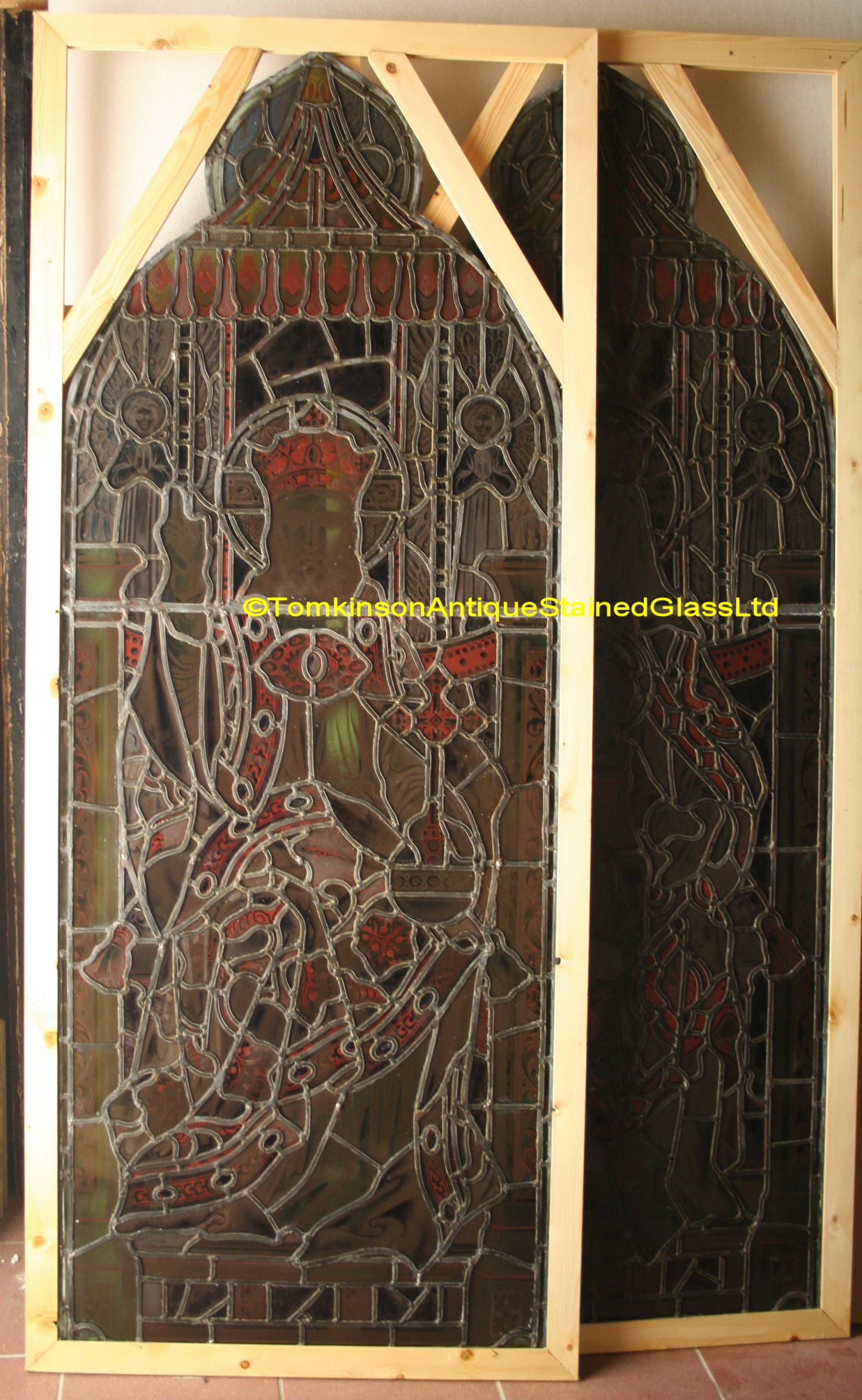 Leaded Stained Glass Window