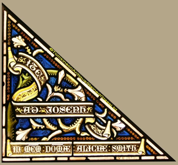Antique Stained Glass Window