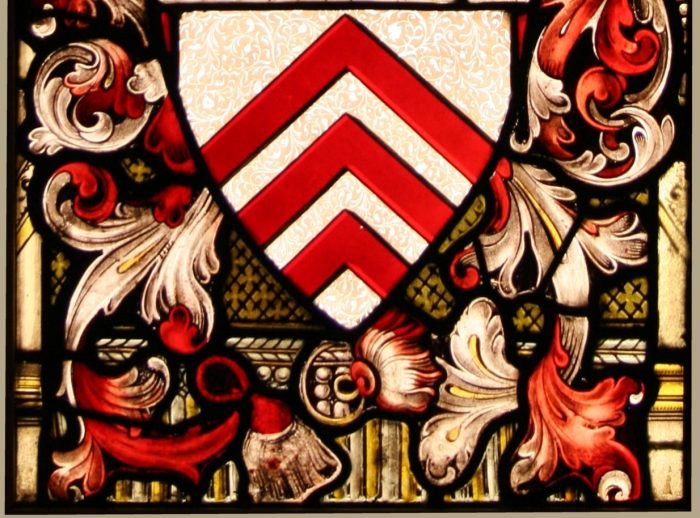 Ref: Vic547 - Victorian Stained Glass Window - Coat of Arms ~ Armorial ~ Heraldic - Image 5