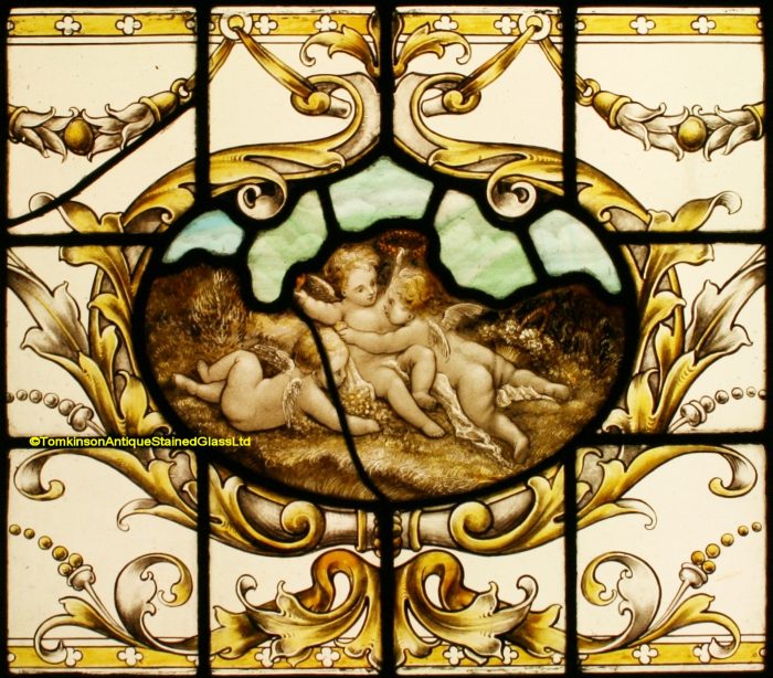Hand Painted Stained Glass