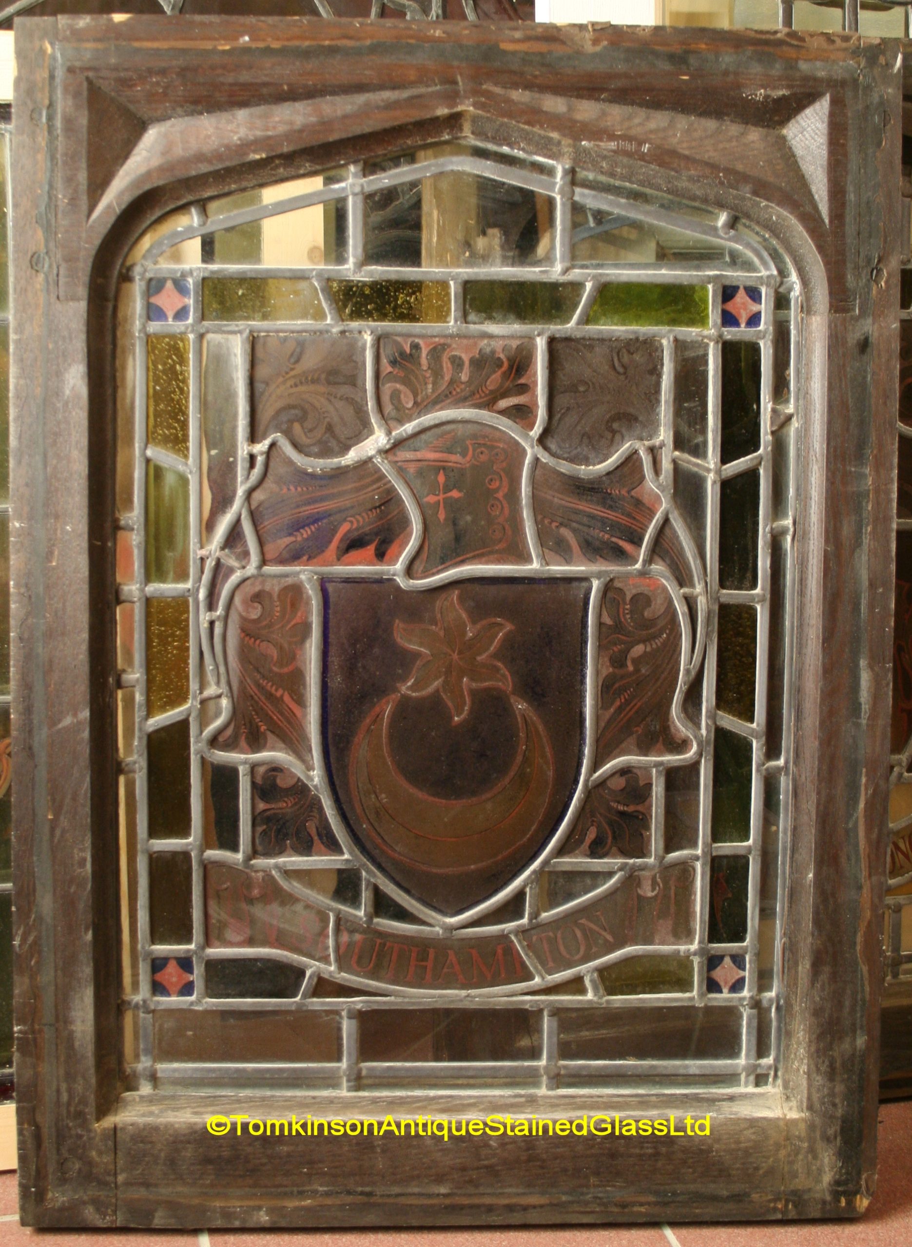 Leaded Stained Glass Window