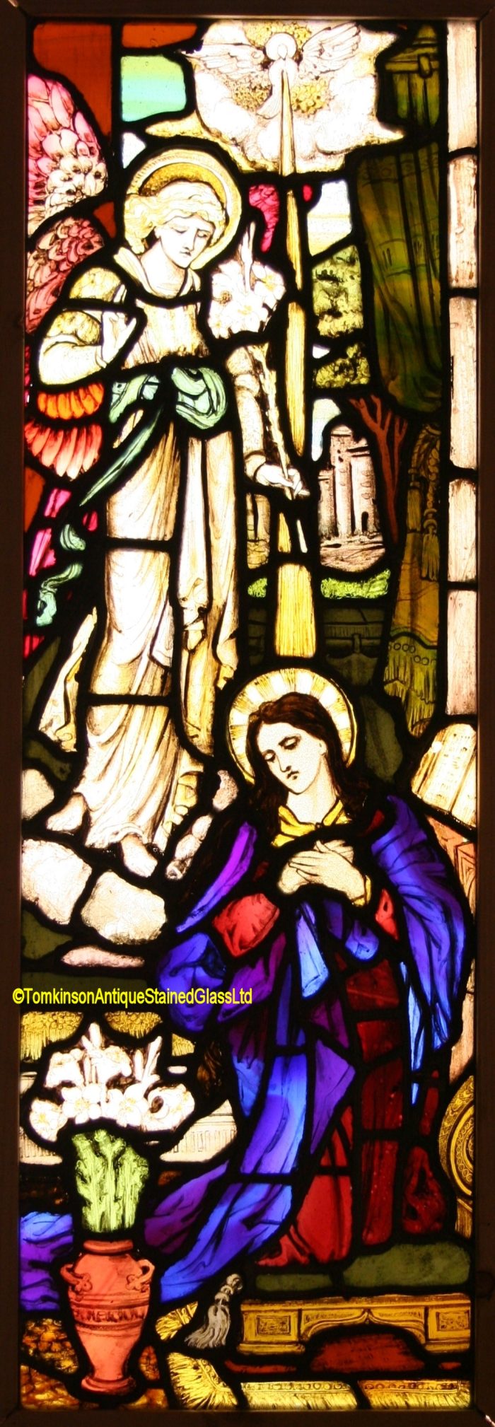 Religious Stained Glass Window