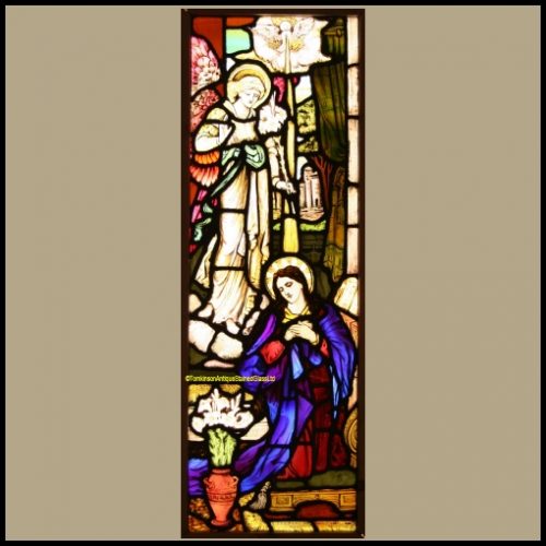Angel Gabriel Stained Glass