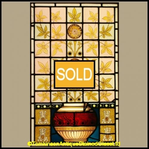 Antique Stained Glass Window