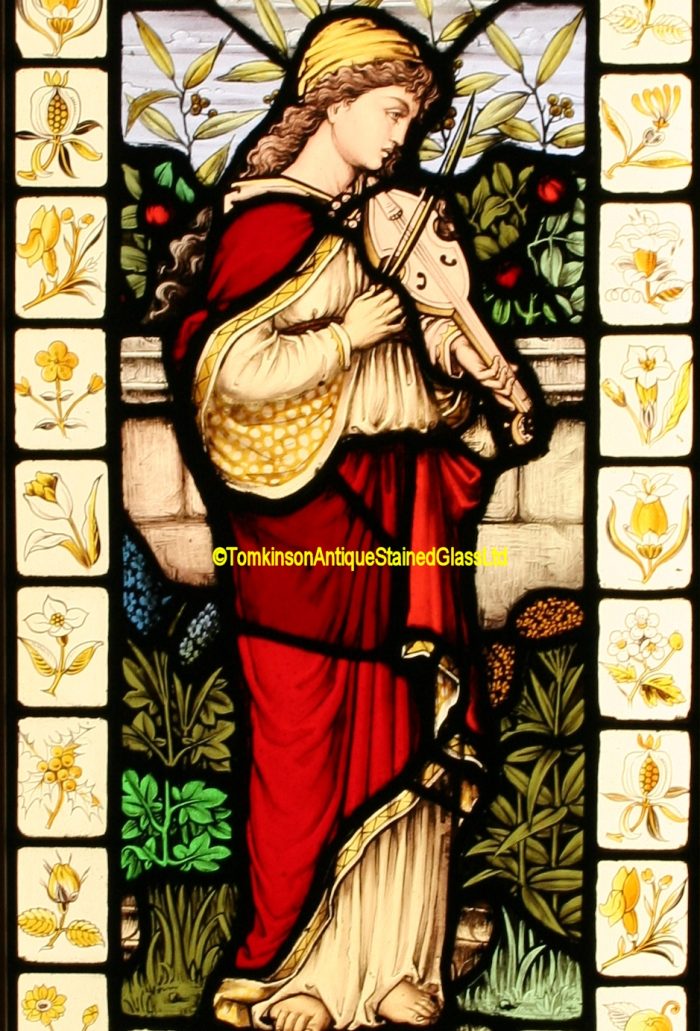 Pre-Raphaelite Stained Glass