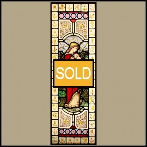 Antique Stained Glass Window