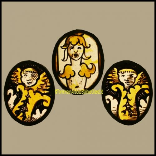 16th Century Stained Glass Angels