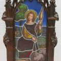 Gothic Stained Glass Screen