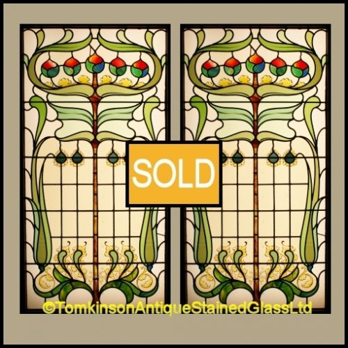 Edwardian Stained Glass Windows