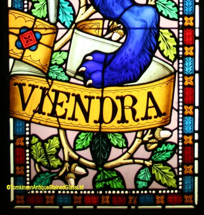 Leaded stained glass windows