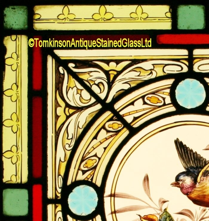 Antique Stained Glass Window