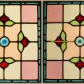 Leaded Coloured Glass Windows