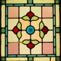 Leaded Coloured Glass Window