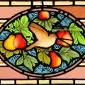 Arts & Crafts stained glass