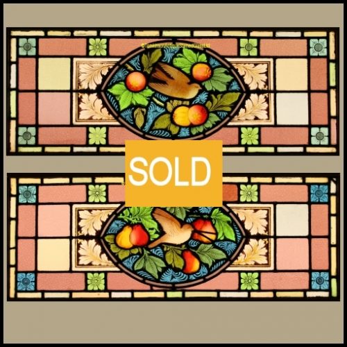 Antique Stained Glass Window