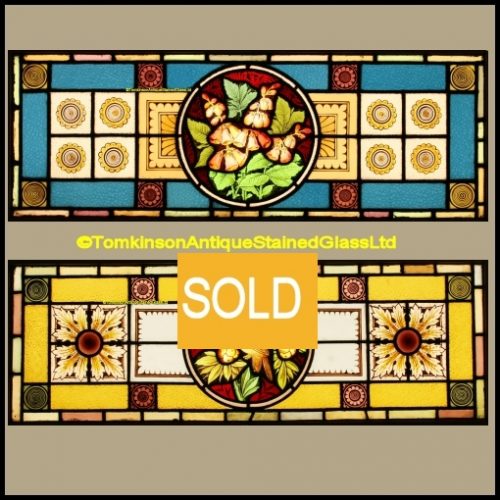 Antique Stained Glass Window