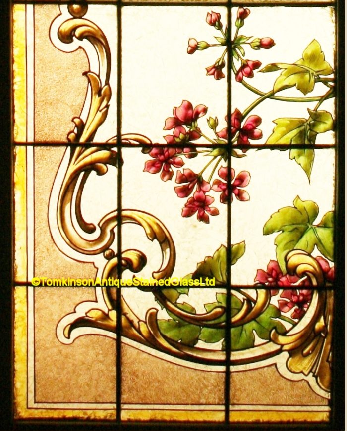Antique French Stained Glass Windows